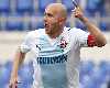 Rocchi nella sua tipica esultanza dopo l'1-0 alla Roma (Getty Images)