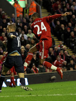 EPL: David Ngog,Liverpool - West ham United(Getty Images)