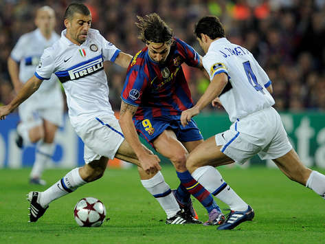 Zlatan Ibrahimovic - Barcelona-Inter - Champions League (Getty Images)