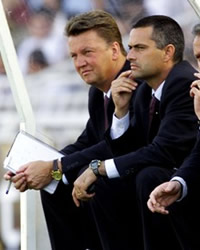 Louis van Gaal & Jose Mourinho