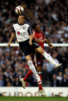 UEFA Europa League: Bobby Zamora - Dennis Aogo - Fulham - Hamburger SV (Getty Images)