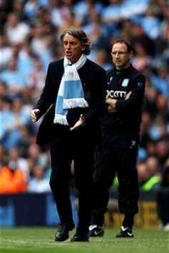 EPL : Roberto Mancini - Martin O'Neill, Manchester City - Aston Villa(Getty Images) 