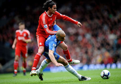 EPL: Alex - Alberto Aquilani, Liverpool - Chelsea (Getty Images)