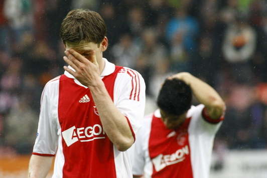 Ongeloof bij Jan Vertonghen en Luis Suarez, Ajax (PROSHOTS)