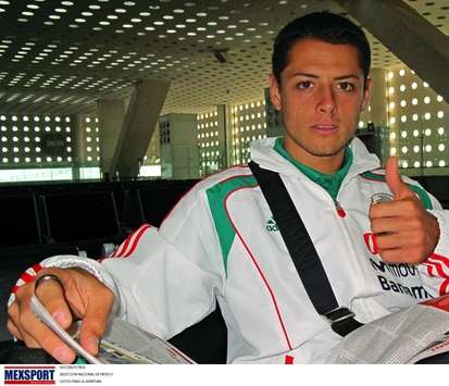  Javier'Chicharito' Hernandez play with the Mexican national team is 