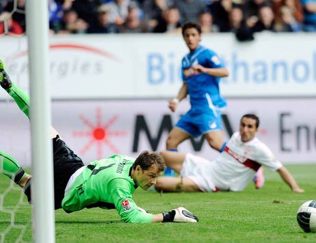 Jens Lehmann bei seinem letzten Spiel als Bundesligaprofi (Bongarts/Getty)