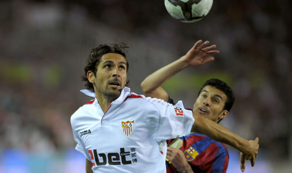 Julien Escude, Pedro, Sevilla, Barcelona (Getty Images)