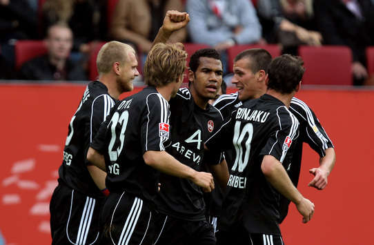 Nürnberg jubelt über den Klassenerhalt (Getty Images)