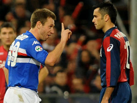 Cassano&Palladino - Genoa-Sampdoria (Getty Images)