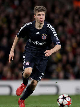UEFA Champions League,Thomas Muller ,Bayern Muenchen(Getty Images)