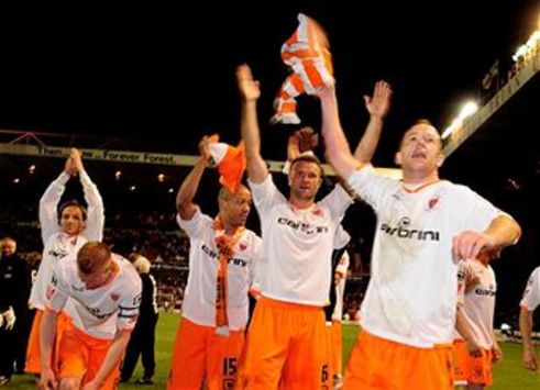 Nottingham Forest  VS  Blackpool (Getty Images)
