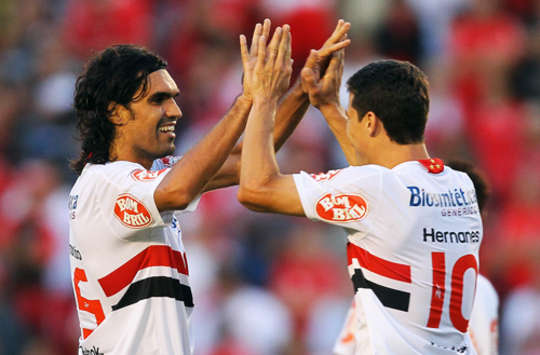 Fernandão e Hernanes - Inter x São Paulo (VIPCOMM)