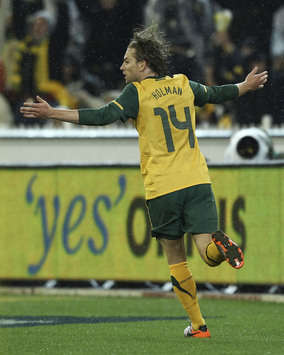 Brett Holman, Australia v New Zealand (Getty Images)