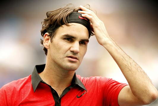 Roger Federer supports Suisse World Cup team (PROSHOTS)