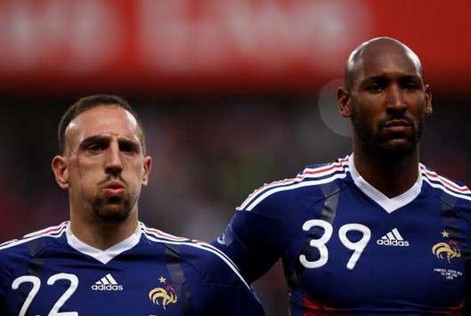 Nicolas Anelka & Frank Ribéry (France) - (Gettyimages)