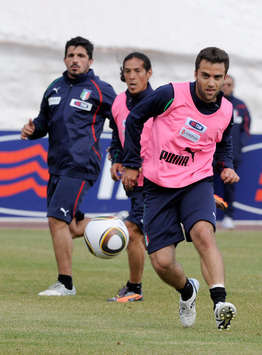 Giuseppe Rossi, Mauro Camoranesi, Gennaro Gattuso, Italy (Getty)