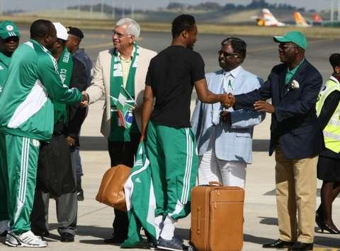 World Cup 2010: Nigeria Arrives (Backpagepix)  