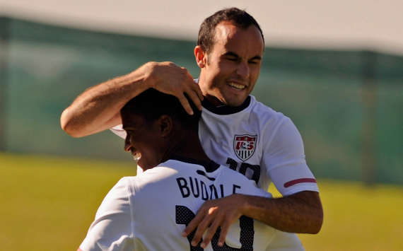 Edson Buddle, Landon Donovan, USA, United States (Getty)