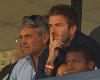 David Beckham, Franco Baldini, England coaching staff (Getty)