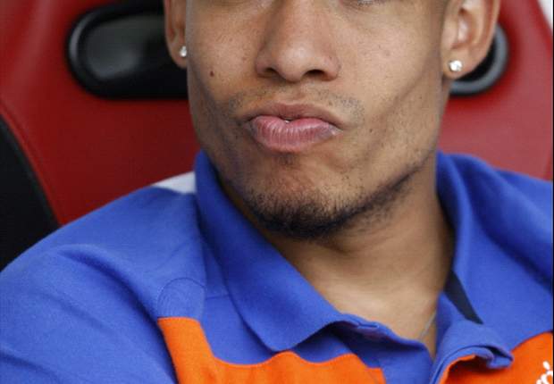 World Cup 2010: Netherlands midfielder Nigel De Jong admits he was lucky to stay on the pitch against Spain
